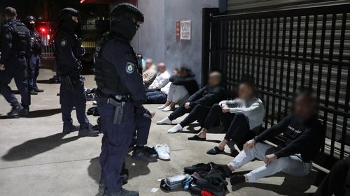 NSW Nomad bikie nine raid