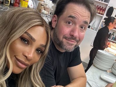 Alexis Ohanian and Serena Williams