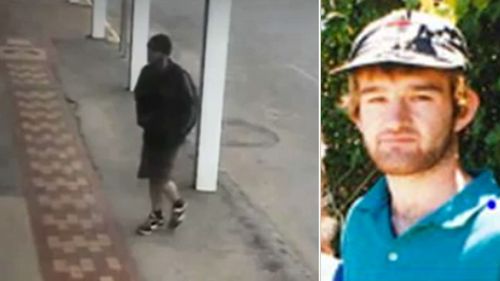 Police are seeking this man, left, captured on CCTV in connection with the murder of Martin Meffert in 2005.