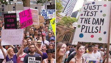 Sydney NSW Pill Testing protest rally
