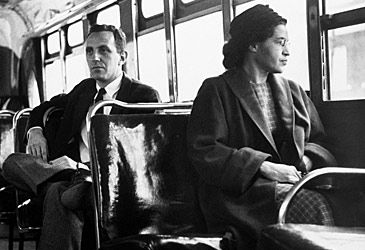 Rosa Parks was arrested in which city for not giving up her seat on a bus?
