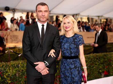 Liev Schreiber and Naomi Watts at The 22nd Annual Screen Actors Guild Awards on January 30, 2016.