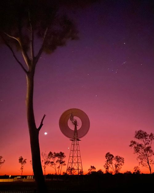 Like many outback towns, Julia Creek has breathtaking sunrises and sunsets.