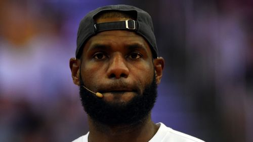 NBA star LeBron James has slammed Donald Trump. (AAP)