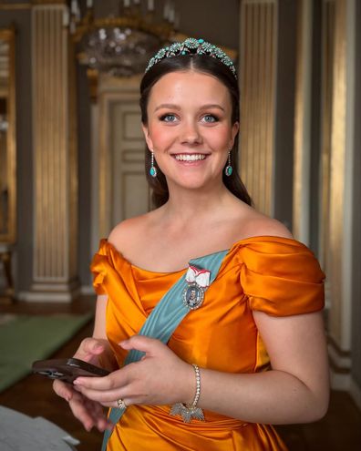 Princess Isabella candid 18th birthday portrait