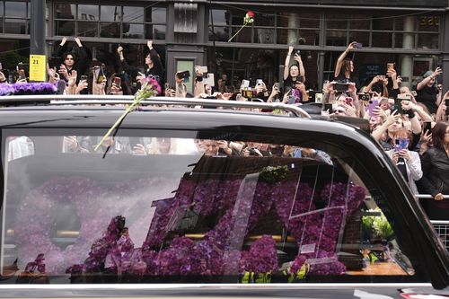 Ozzy Osbourne funeral cortege