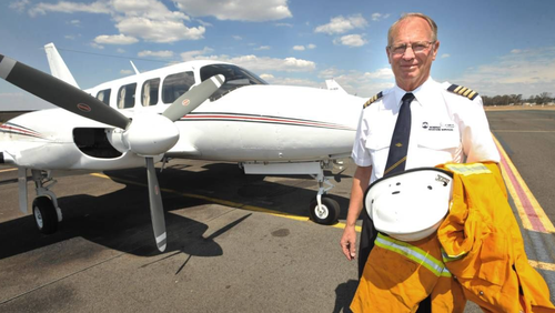 Pilot Christiaan Gobel died in the plane crash
