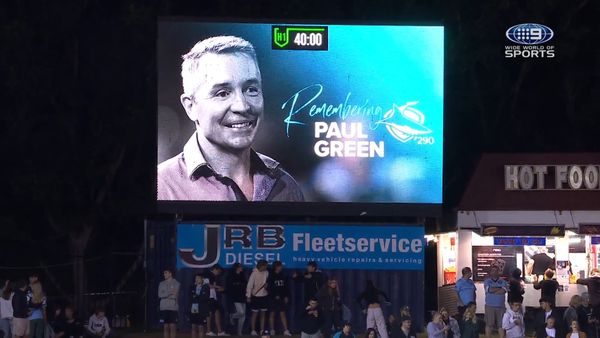 NRL news 2023 Sharks Cowboys  Paul Green honoured by 'wonderful