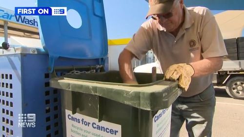 Humble hero turns trash into cash for lifesaving research