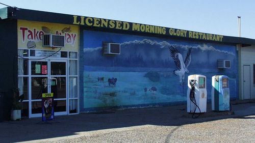 A restaurant in Burketown, Queensland. (AAP)