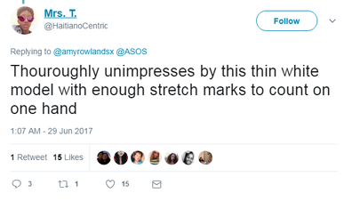 ASOS Now Shows Models With Stretch Marks