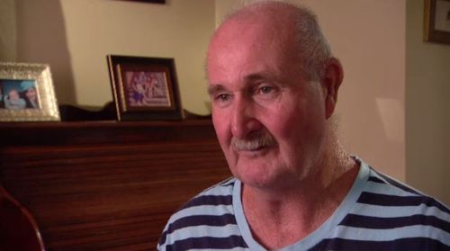 Pat Nicholls, 63, faces losing his Disability Support Pension if he embarks on his planned six week Anzac trip. (A Current Affair)