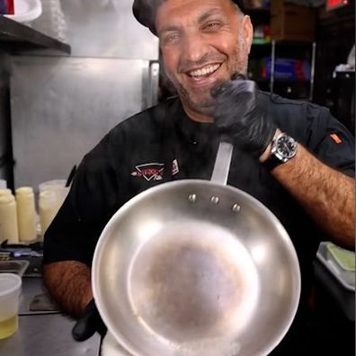 TikTok chef mike hack sear without meat sticking to pan