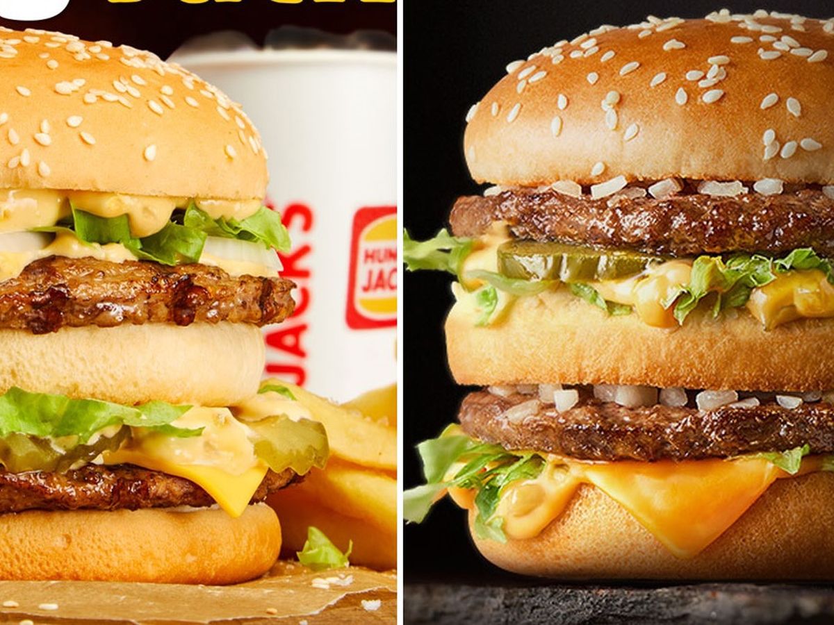 McDonald's has lost its legal dispute with fast-food rival Hungry Jack, big jack hungry jacks