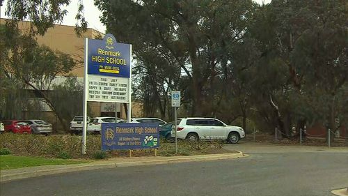 The Education Department says a review of security at the school will now be undertaken. Picture: 9NEWS