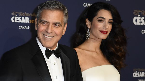 Good news for George and Amal Clooney this week. Image: Getty.