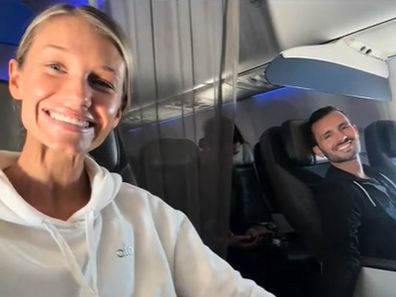 bride and groom relationship advice from passengers