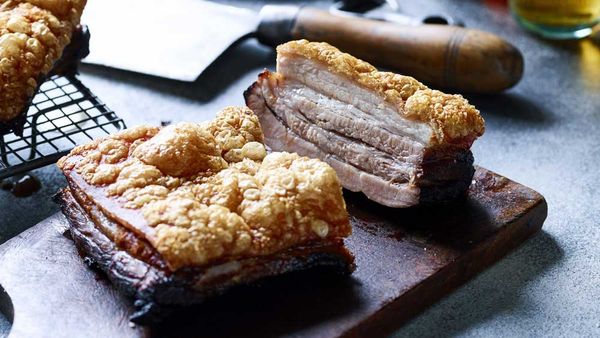 salt-crusted pork belly recipe