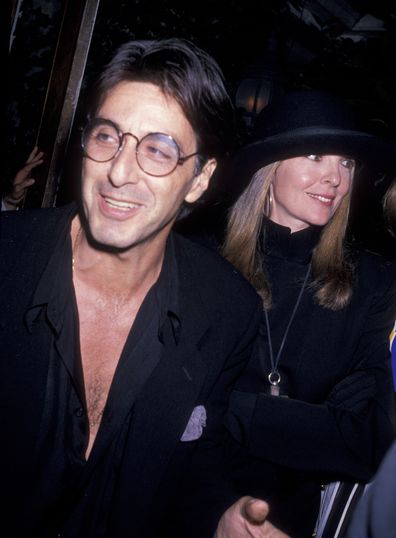 Actor Al Pacino and Diane Keaton attend the premiere party for "Sea of Love" on September 12, 1989 at Tavern on the Green in New York City. 