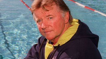 Olympic swimming coach Dick Caine.