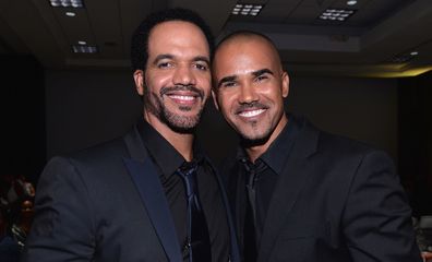 Kristoff St. John and Shemar Moore