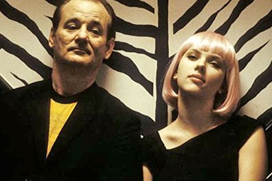 Bill Murray and Scarlett Johansson in Lost In Translation