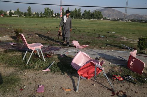 Several bombs detonated at  a cricket match in Afghanistan have killed eight people, including one child. Picture: AAP
