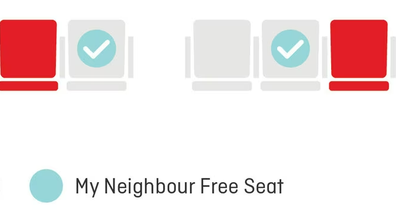 qantas neighbour free seat option how to book