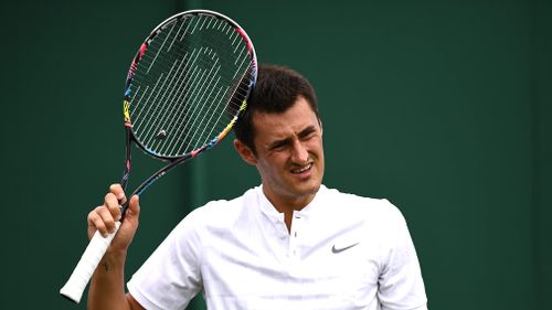 Bernard Tomic says he's 'bored' with tennis. (AFP)