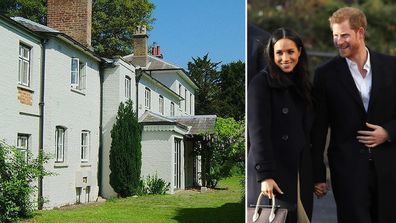 Frogmore Cottage, the home of Meghan and Harry, Duke and Duchess of Sussex