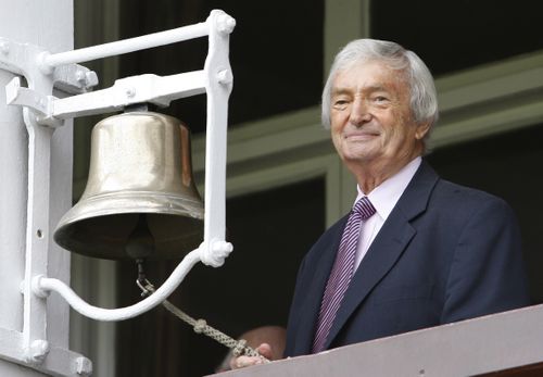 Richie Benaud and the Nine cricket commentary team became household names during the game's tenure with the company. (AAP)