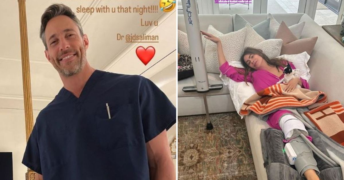 Sofía Vergara debuts new boyfriend on Instagram after having mystery knee surgery