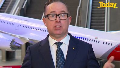 Alan Joyce Qantas Sydney Airport delays