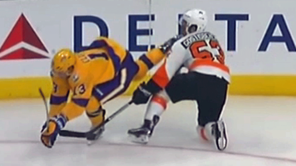 Ice hockey: NHL player survives close shave with rival
