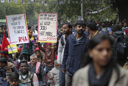 Locals have taken to the streets over ongoing election issues as rebels target politicians and their staff.