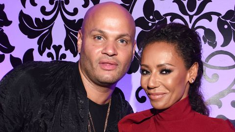 Mel B and Stephen Belafonte attend Maxim Hot 100 party.