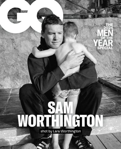 Sam Worthington GQ Man of the Year 2024 award