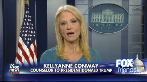 Kellyanne Conway appeared on Fox News and told people to buy clothes from Ivanka Trump's line. (AAP)