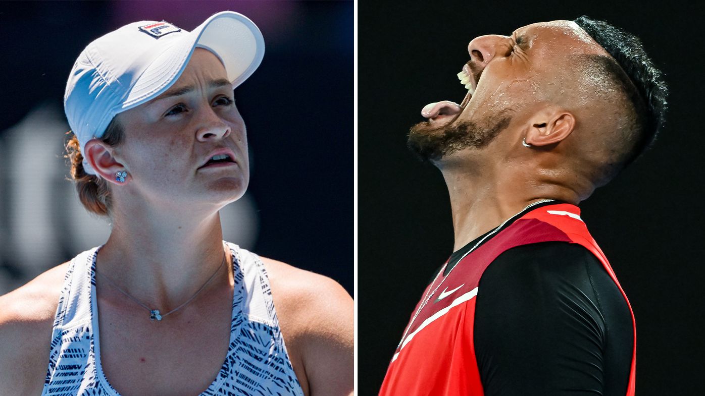 Ash Barty gives take on Australian crowds on back of boisterous atmosphere at Nick Kyrgios exit