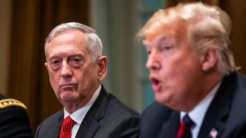 President Donald Trump has moved early to replace outgoing Pentagon chief James Mattis.
