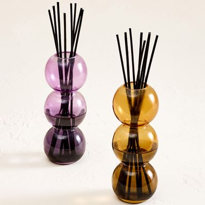 Amber bubble reed diffuser: $14