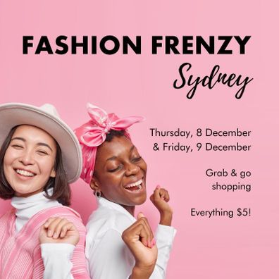 Dress for Success' next fundraiser is their 'Fashion Frenzy Sydney' sale.