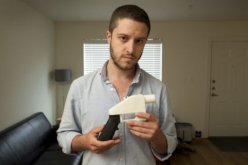 The idea behind 3D-printed guns was first introduced to the world after Cody Wilson created his 'Liberator' pistol in 2013. Picture: Supplied.