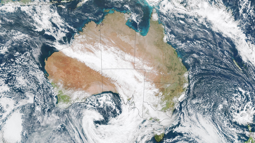 The large northeast cloudband brings the threat of more rain and flooding to "every other state and territory", apart from WA.