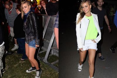 Electrifying?! Not quite. <br/><br/>Although we don't mind Carmen Electra's leather look, we're not huge fans of the cornrows.<br/><br/>And we're pretty sure Jessica Simpson wants her Daisy Dukes back #justsayin<br/>
