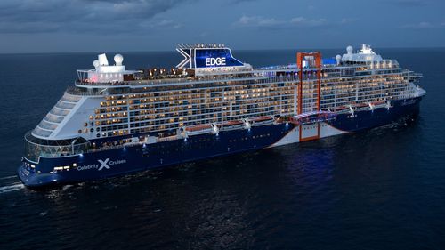 Celebrity Edge exterior cruise ship