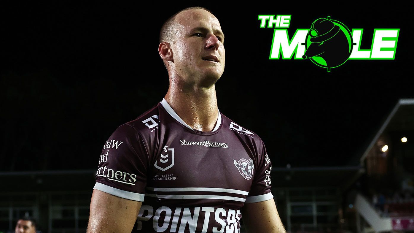 Manly captain Daly Cherry-Evans pictured after a loss