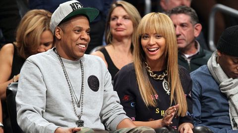 Jay Z and Beyonce at Barclays Centre