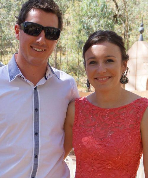Stephanie Scott and her fiance Aaron Leeson-Woolley were due to be married six days after she was killed. 