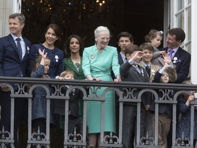 Danish royal family celebrates Queen Margrethe II's birthday.
